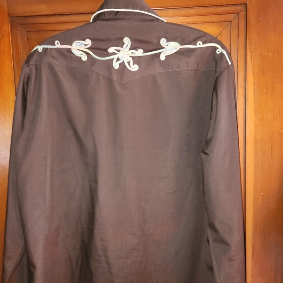 Vintage Rocking K Ranchwear western shirt - Picture 3 of 4